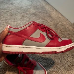 Nike Dunk university red and grey with box